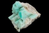Amazonite Crystal Cluster - Colorado #129667-1